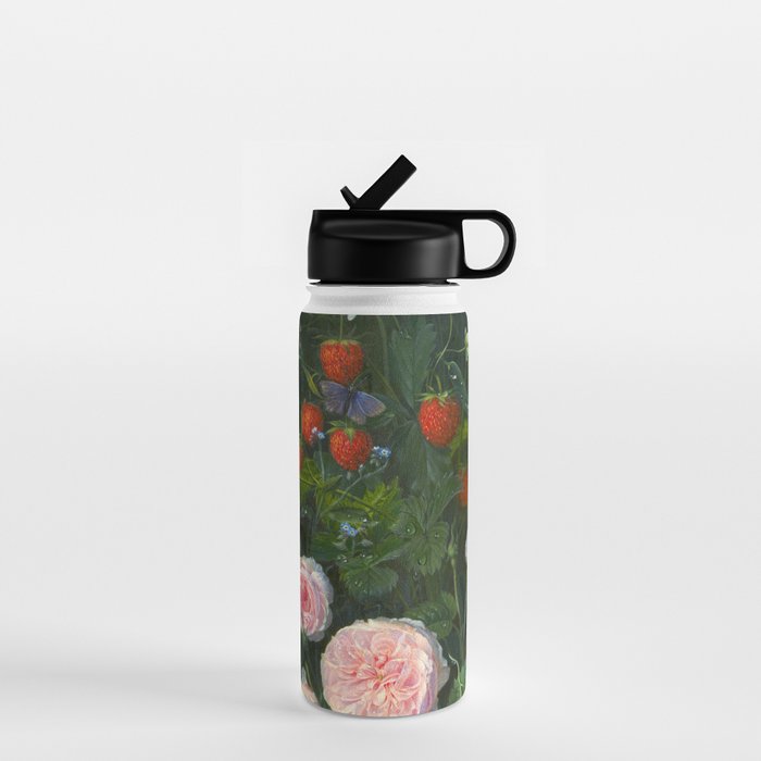 OD Ottesen  Still Life with Roses and Strawberries  Water Bottle Gallery Image 1