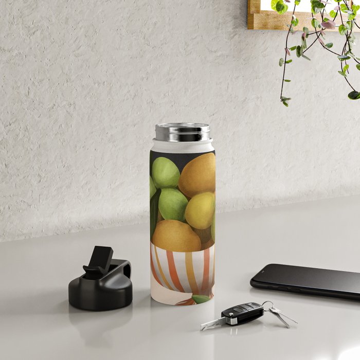 Golden Citrus 2 Water Bottle Gallery Image 4