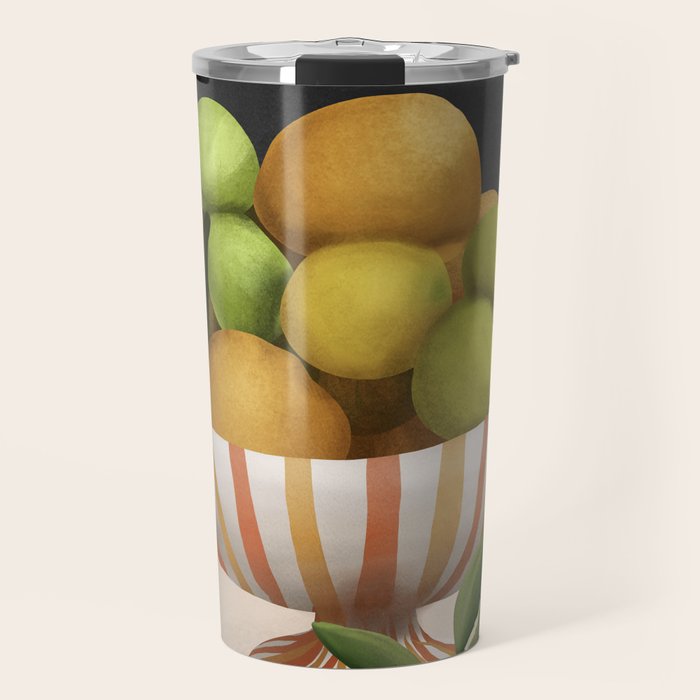 Golden Citrus 2 Travel Mug Gallery Image 1