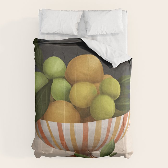 Golden Citrus 2 Comforter Gallery Image 6