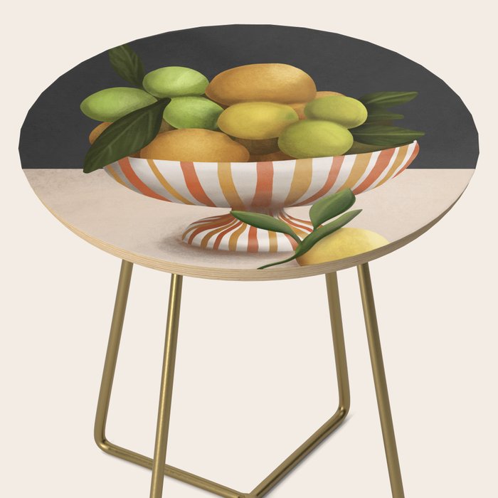 Golden Citrus 2 Side Table Gallery Image 2