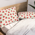 Strawberry pattern Pillow Sham Gallery Image 2