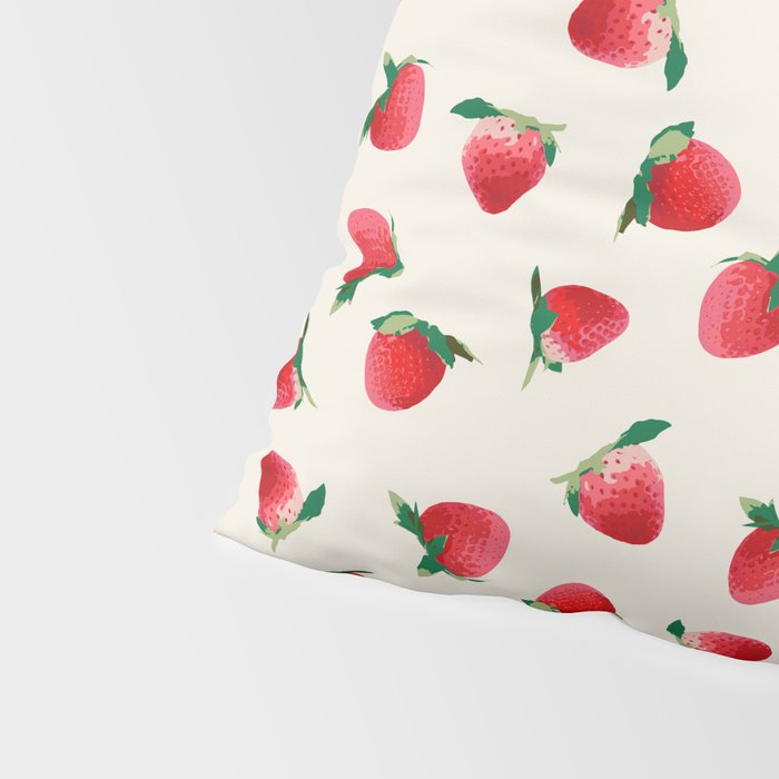 Strawberry pattern Pillow Sham Gallery Image 4