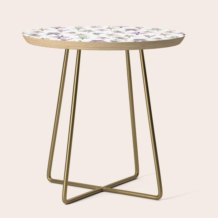 Animal Square Dance Hipster Ballerinas Side Table Gallery Image 1