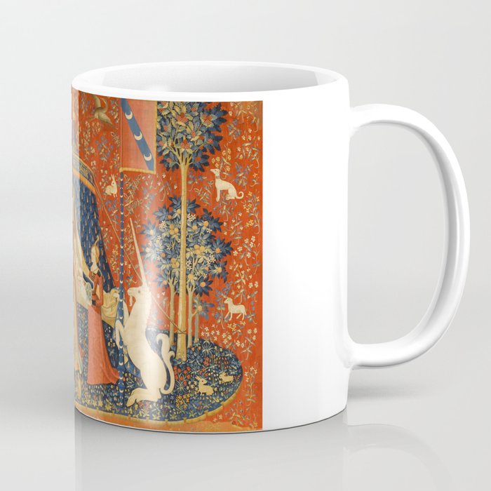 Lady and the Unicorn - Desire Coffee Mug Gallery Image 1