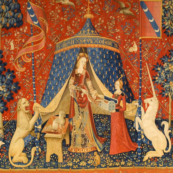 Lady and the Unicorn - Desire Coffee Mug Gallery Image 2