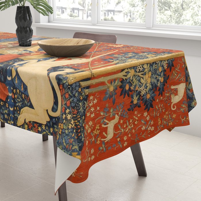 Lady and the Unicorn - Desire Tablecloth Gallery Image 3
