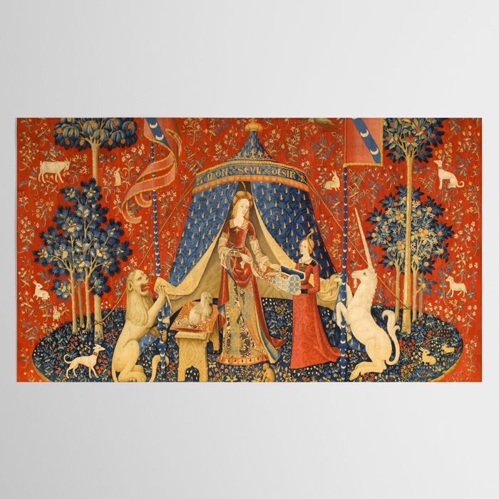 Lady and the Unicorn - Desire Tablecloth Gallery Image 2