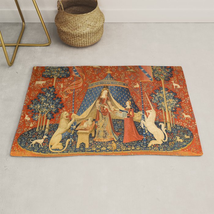 Lady and the Unicorn - Desire Rug Gallery Image 1