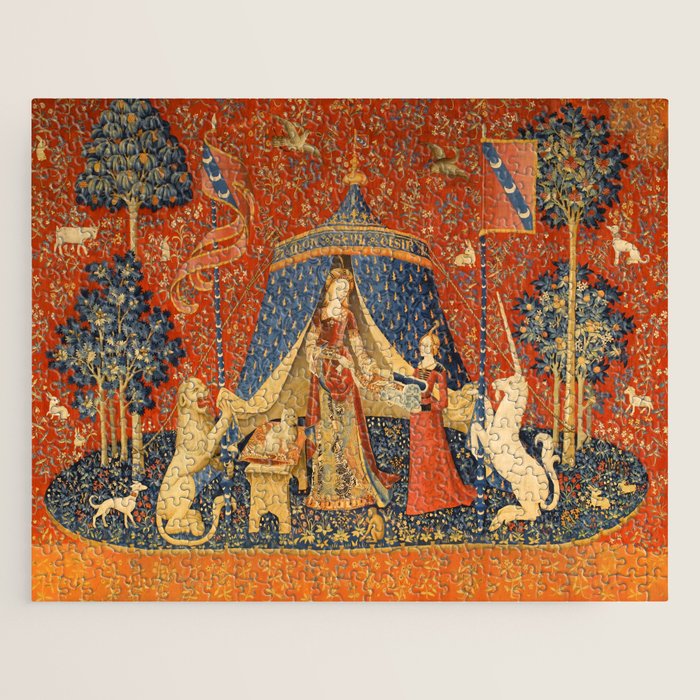 Lady and the Unicorn - Desire Jigsaw Puzzle Gallery Image 1