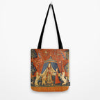 Lady and the Unicorn - Desire Tote Bag Gallery Image 2