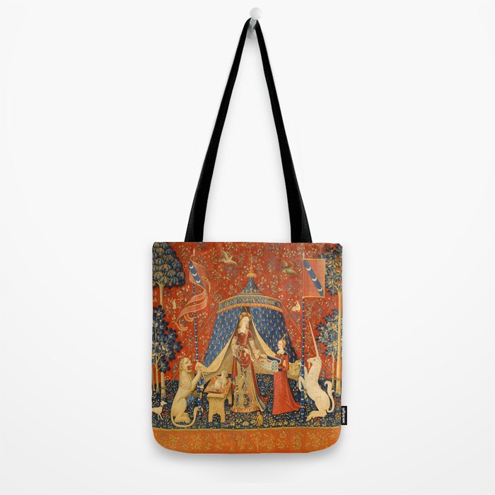 Lady and the Unicorn - Desire Tote Bag Gallery Image 2
