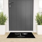 Wink (Black) Welcome Mat Gallery Image 3