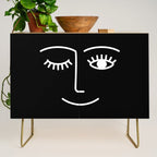 Wink (Black) Credenza Gallery Image 1
