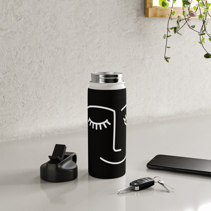 Wink (Black) Water Bottle Gallery Image 4