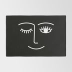 Wink (Black) Rug Gallery Image 2