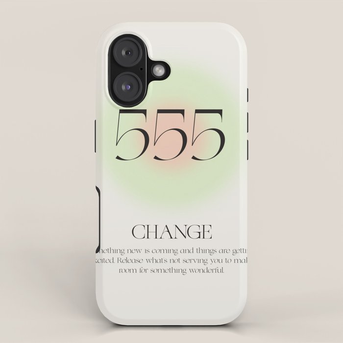 Angel Number 555 | Change iPhone Case Gallery Image 1
