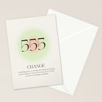 Angel Number 555 | Change Stationery Card Gallery Image 2
