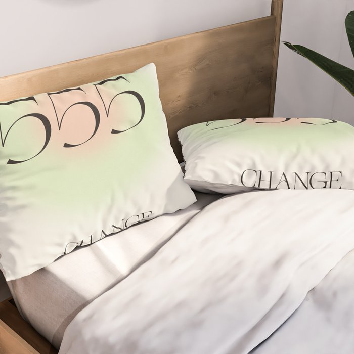 Angel Number 555 | Change Pillow Sham Gallery Image 2