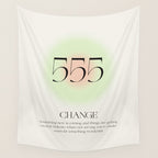 Angel Number 555 | Change Wall Tapestry Gallery Image 4