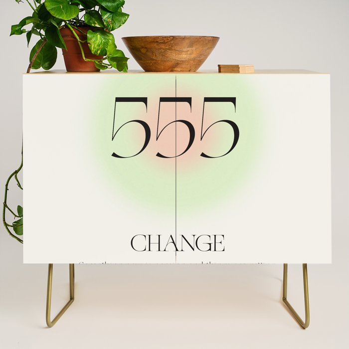Angel Number 555 | Change Credenza Gallery Image 1