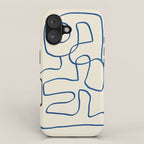Abstract line art 16 iPhone Case Gallery Image 1