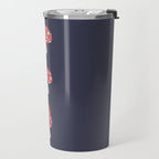Cat and Plant 48: Cat Mushroom Travel Mug Gallery Image 2