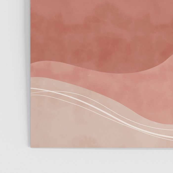 Reddish desert dunes moon Poster Gallery Image 3