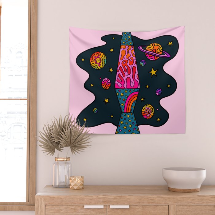 Virgo Lava Lamp Wall Tapestry Gallery Image 2