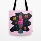 Virgo Lava Lamp Tote Bag Gallery Image 1