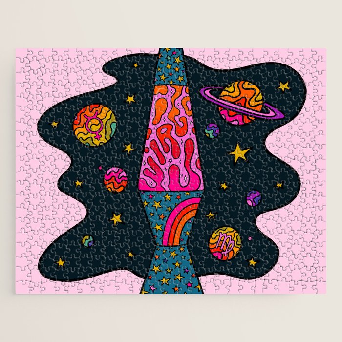 Virgo Lava Lamp Jigsaw Puzzle Gallery Image 1