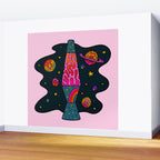 Virgo Lava Lamp Wall Mural Gallery Image 2