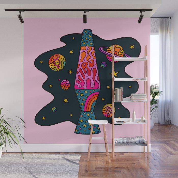 Virgo Lava Lamp Wall Mural Gallery Image 1