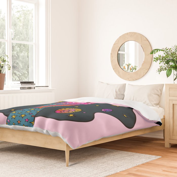 Virgo Lava Lamp Duvet Cover Gallery Image 2