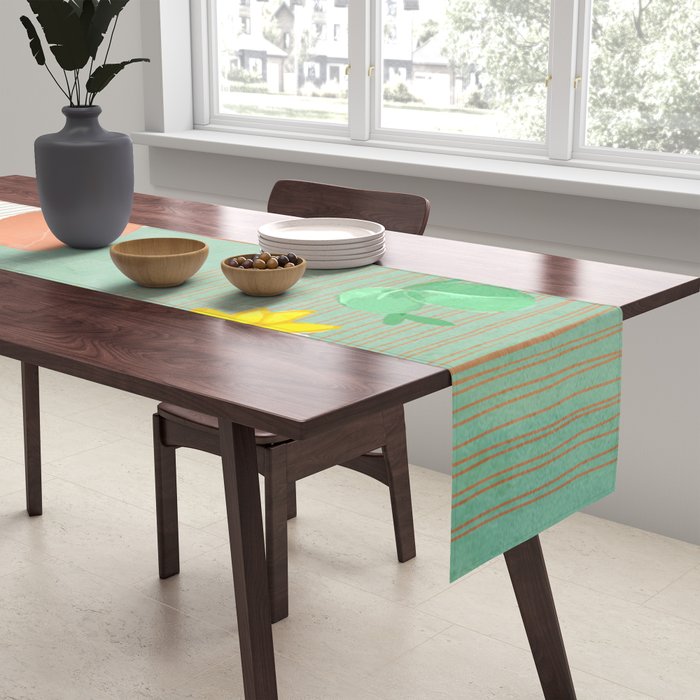 Cactus Garden 2 Table Runner Gallery Image 2
