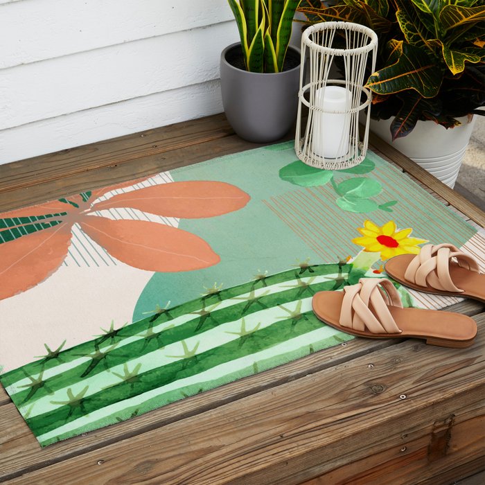 Cactus Garden 2 Outdoor Rug Gallery Image 2