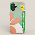 Cactus Garden 2 iPhone Case Gallery Image 1