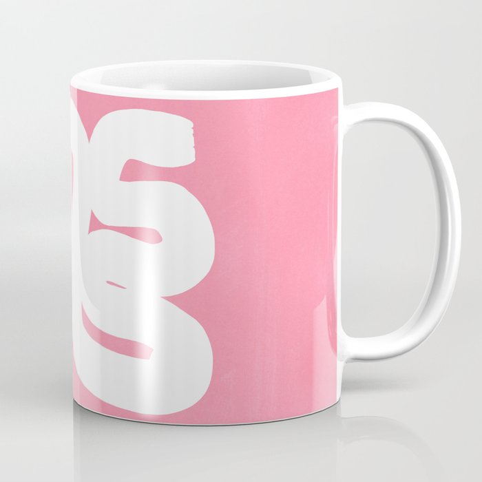 Pastel Pink Wiggle Run Coffee Mug Gallery Image 1