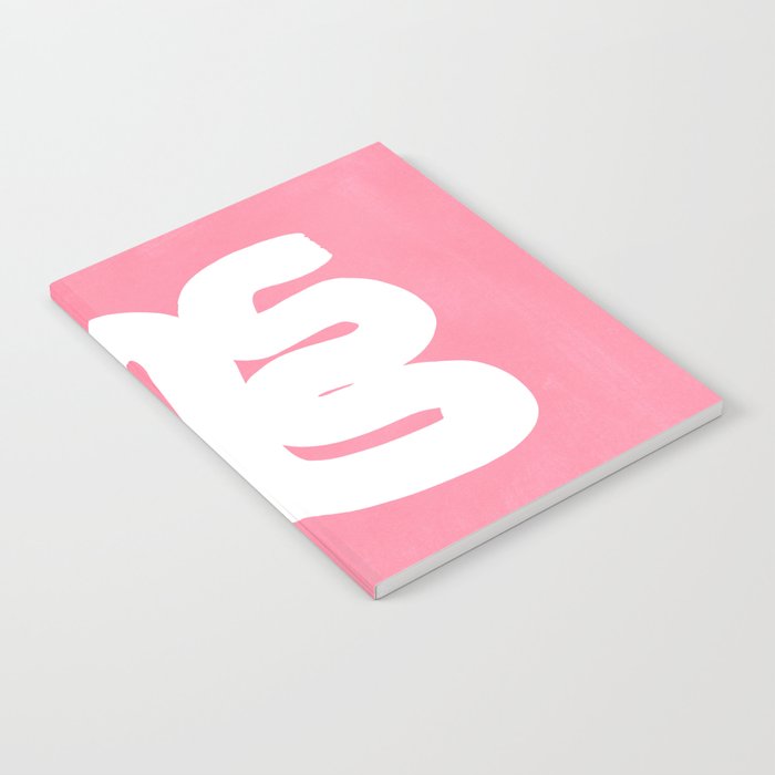 Pastel Pink Wiggle Run Notebook Gallery Image 1