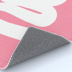 Pastel Pink Wiggle Run Rug Gallery Image 4