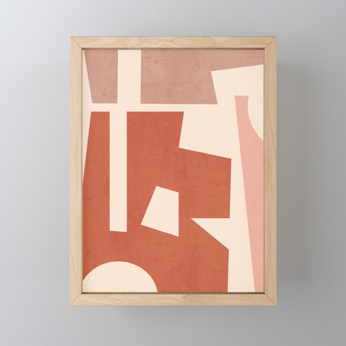 Minimal Abstract Art 29 Mini Art Print Gallery Image 1