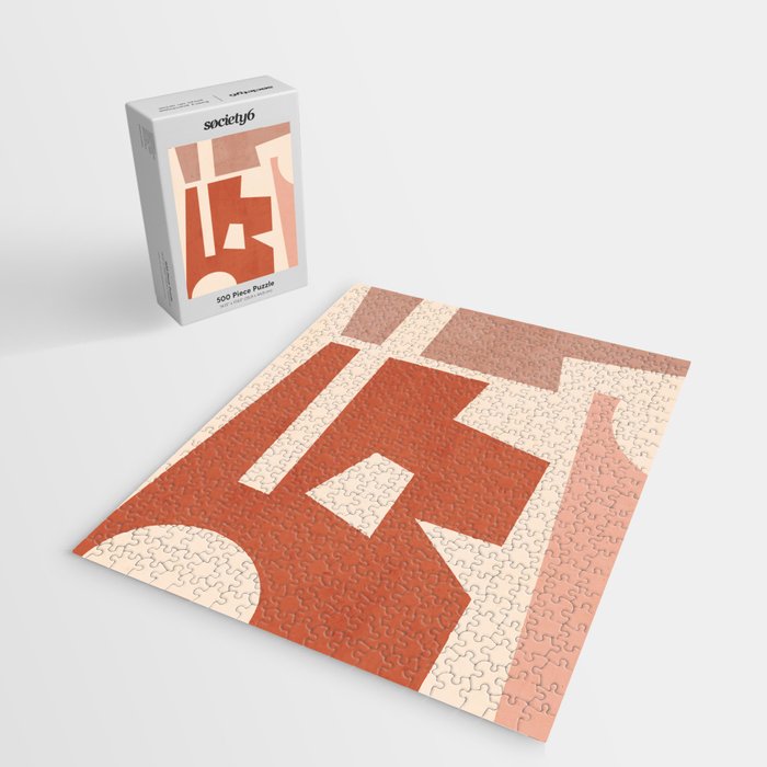 Minimal Abstract Art 29 Jigsaw Puzzle Gallery Image 2