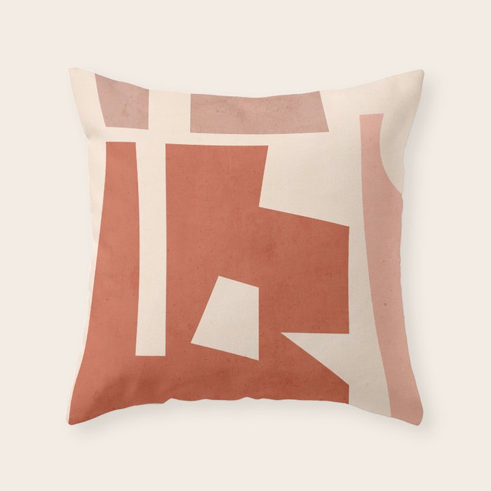 Minimal Abstract Art 29 Throw Pillow Gallery Image 6