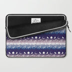 Mountains & Moons Stripe Laptop Sleeve Gallery Image 2