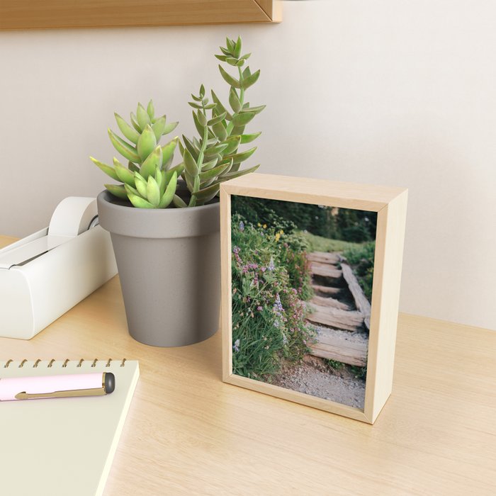 Wildflower Steps Mini Art Print Gallery Image 2