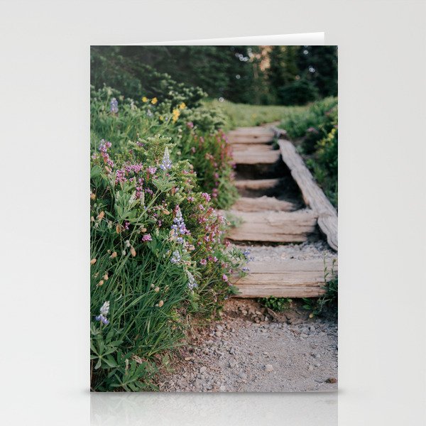 Wildflower Steps Stationery Card Gallery Image 1