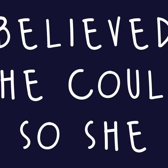 She believe she could so she did Coffee Mug Gallery Image 2