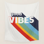 GOOD VIBES  Wall Tapestry Gallery Image 4