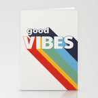 GOOD VIBES  Stationery Card Gallery Image 2