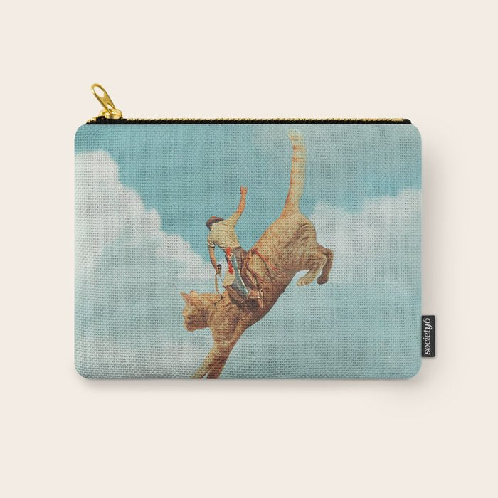 Meehaw - Rodeo Cat Bronc Carry All Pouch Gallery Image 1